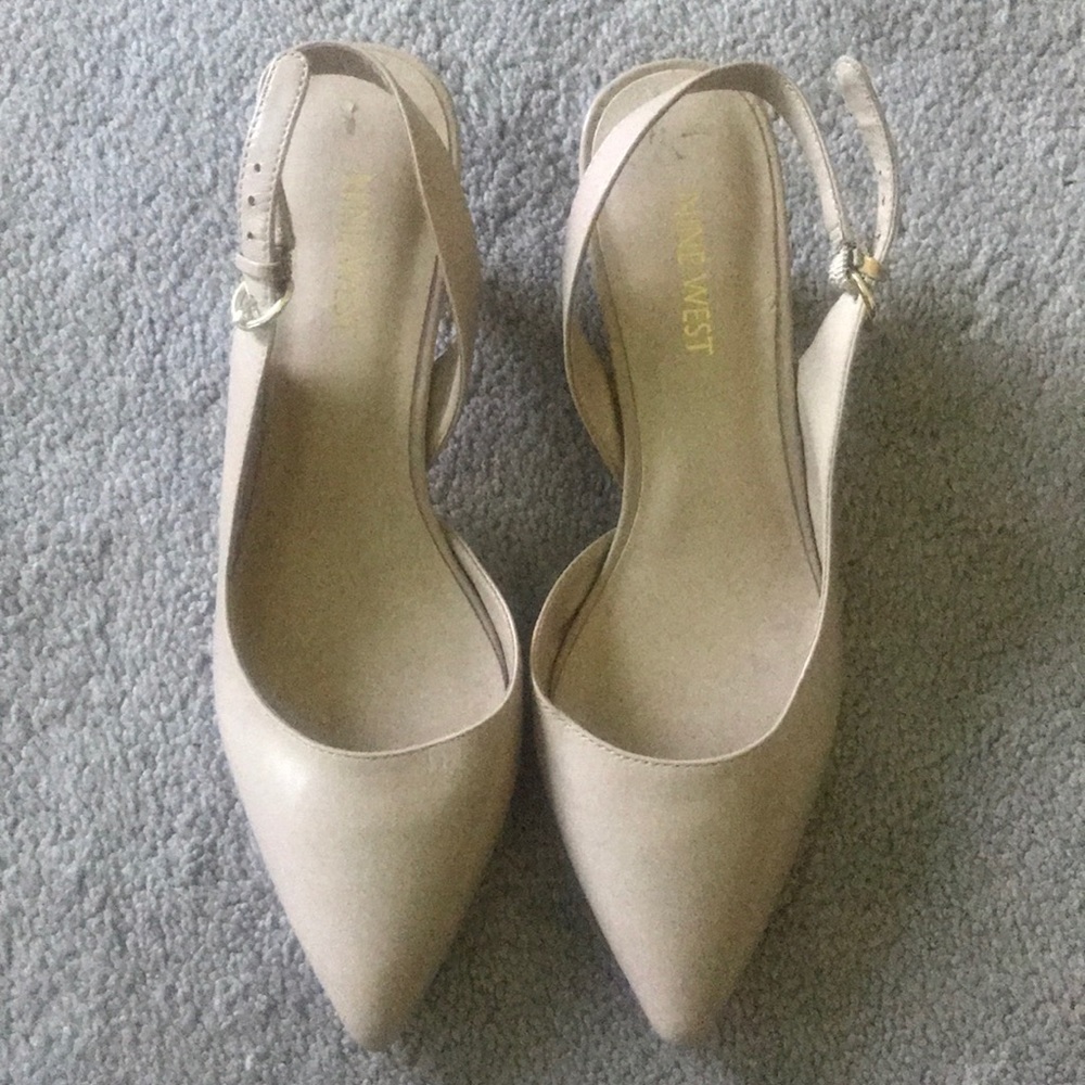 Nine West Nude Heels